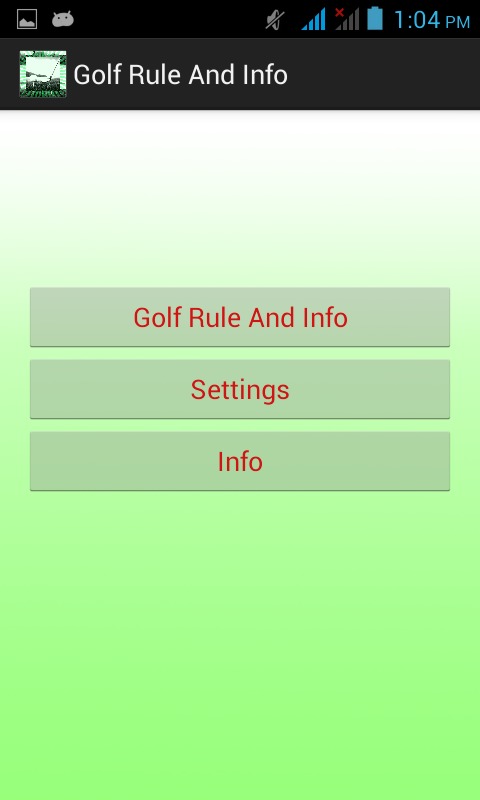 Golf Rules & Info截图2