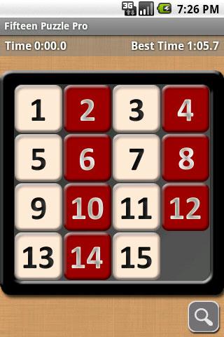 Fifteen Puzzle Pro截图1