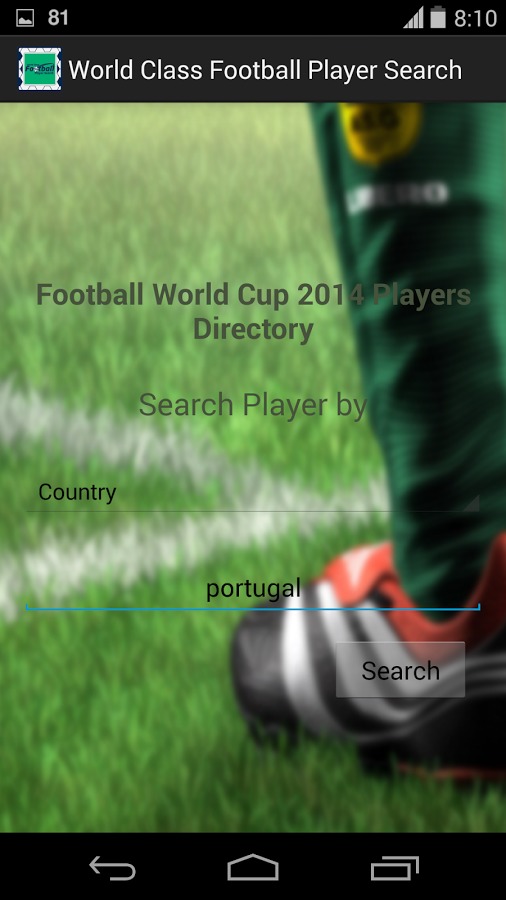 Football Player Search截图5