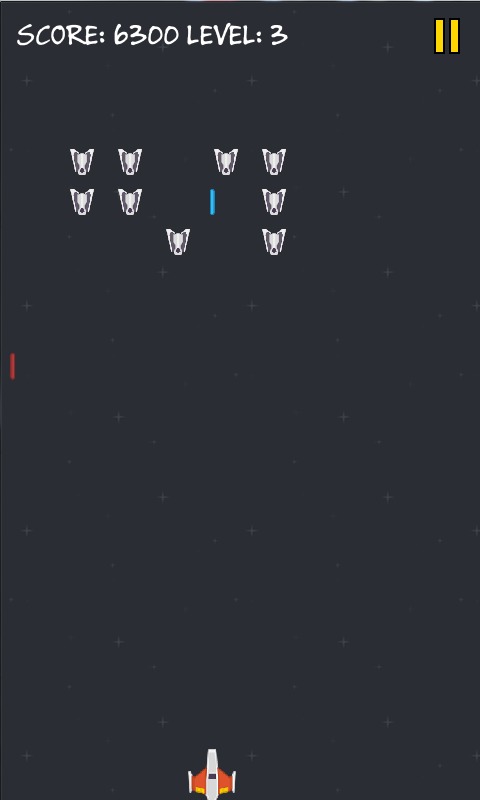 Space Invaders 2D截图2