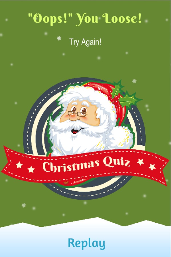 Christmas Quiz Game截图3