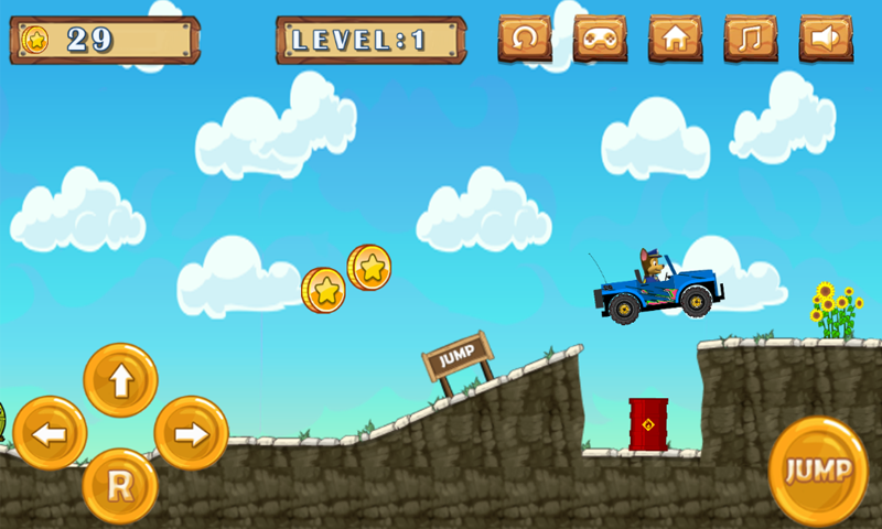 Hill Climb Paw Patrol Racing截图3