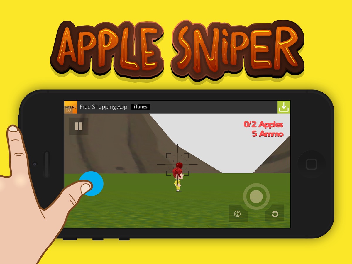 Apple Sniper Shooter 3D截图4