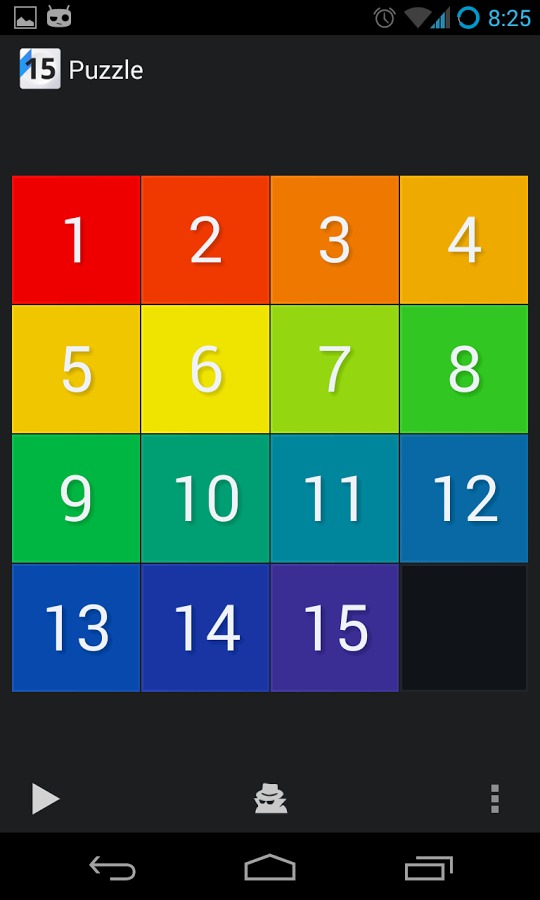 Fifteen puzzle - Free game截图2