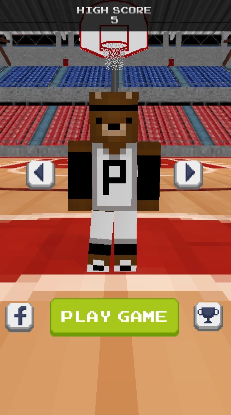 Pixel Basketball - Flick Ball截图5