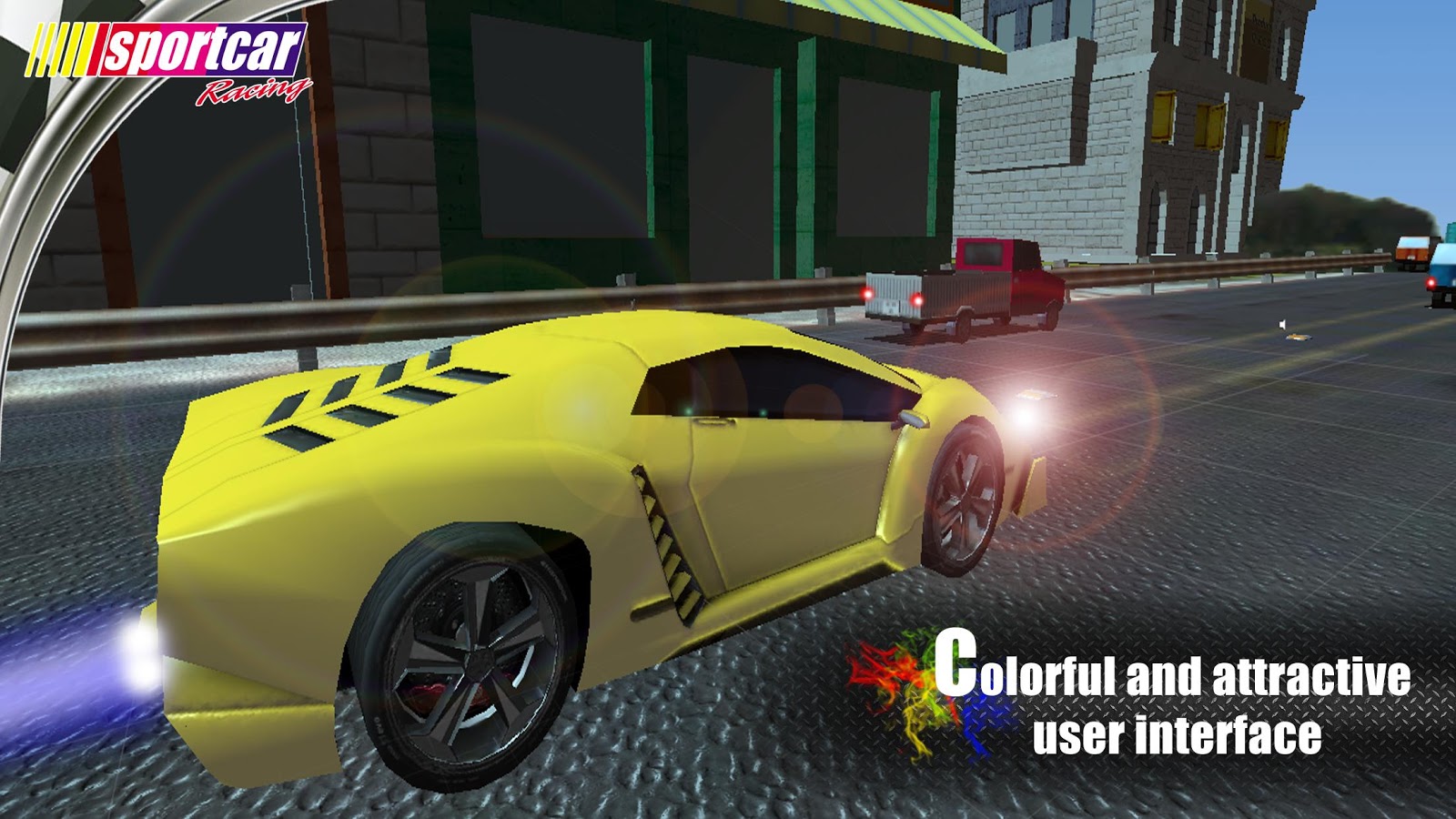 Sport Car Racing 3D on Highway截图2