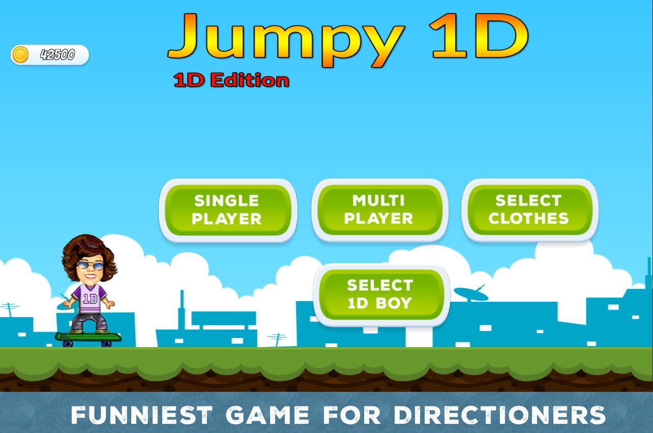 Jumpy 1D - One Direction Game截图1