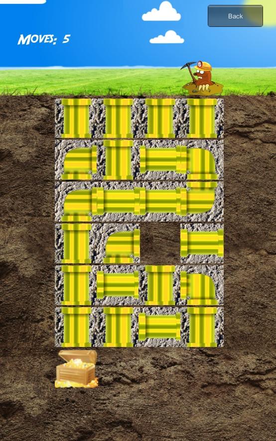 Gold Miner Pipes (Brain Game)截图4