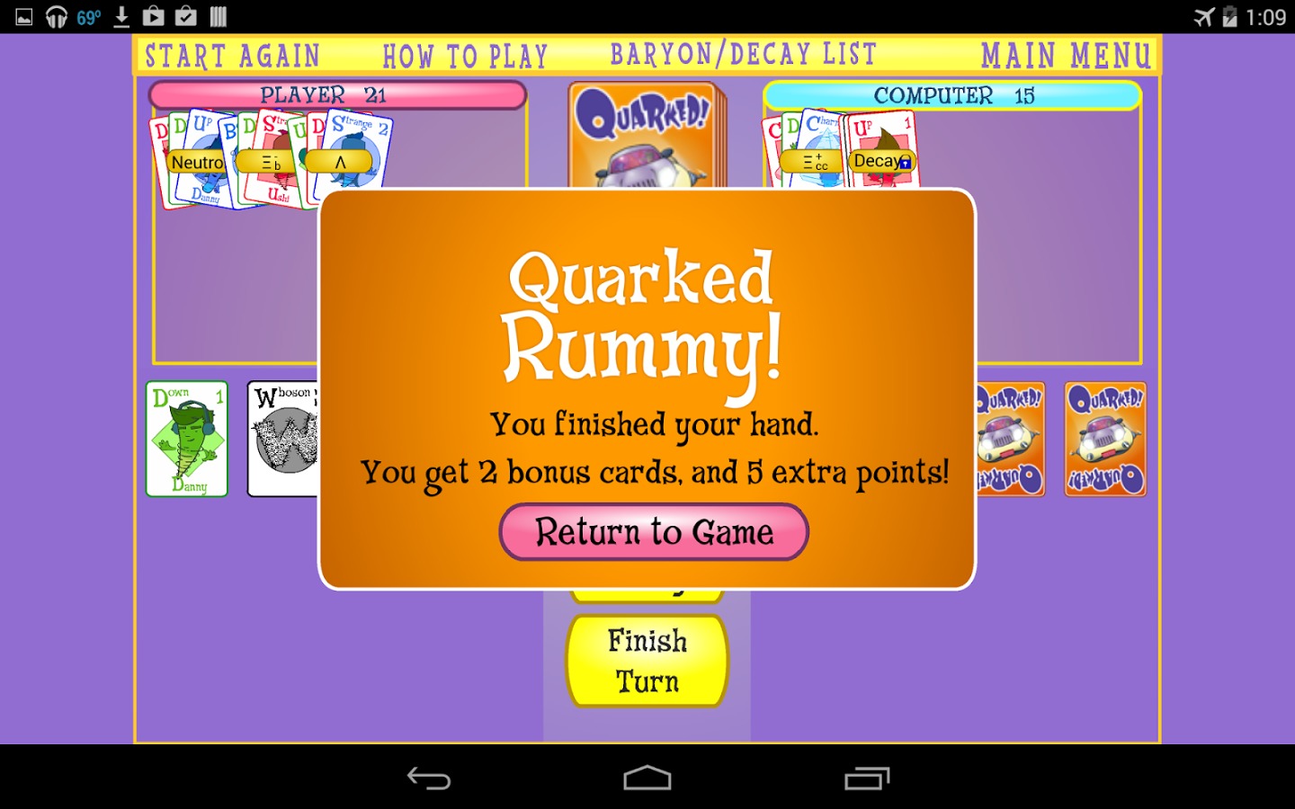 Quarked! Rummy截图2