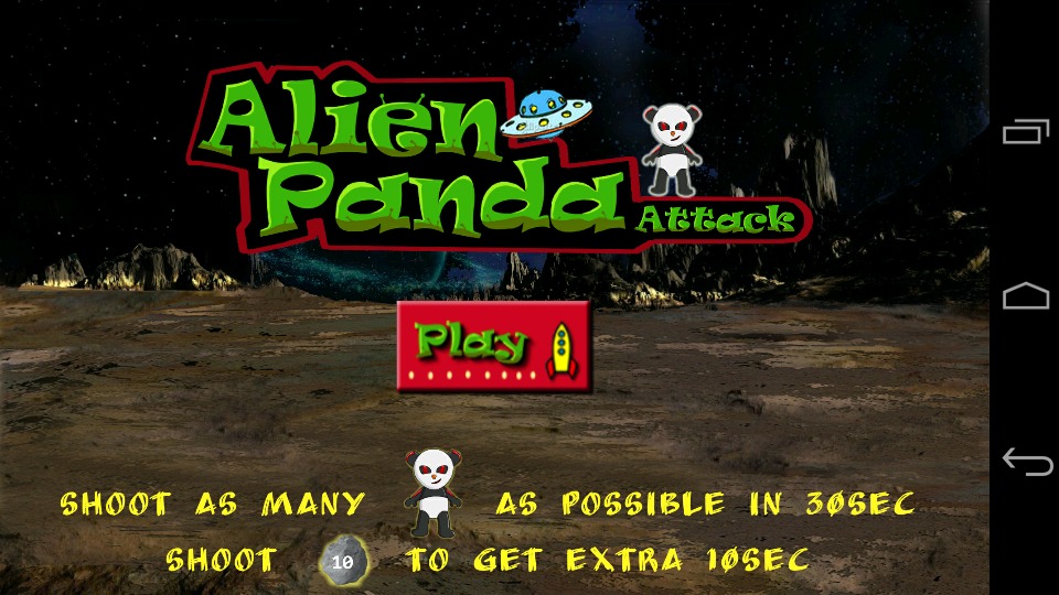 Alien Panda Attack截图5