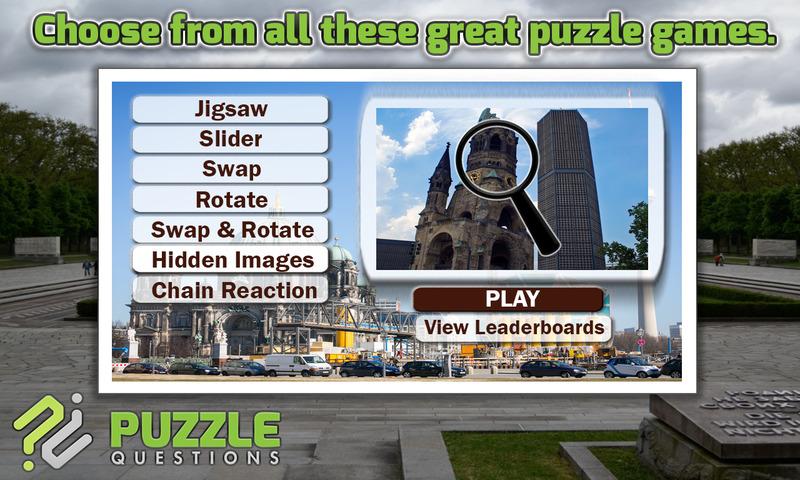 Free Berlin Puzzle Game截图1