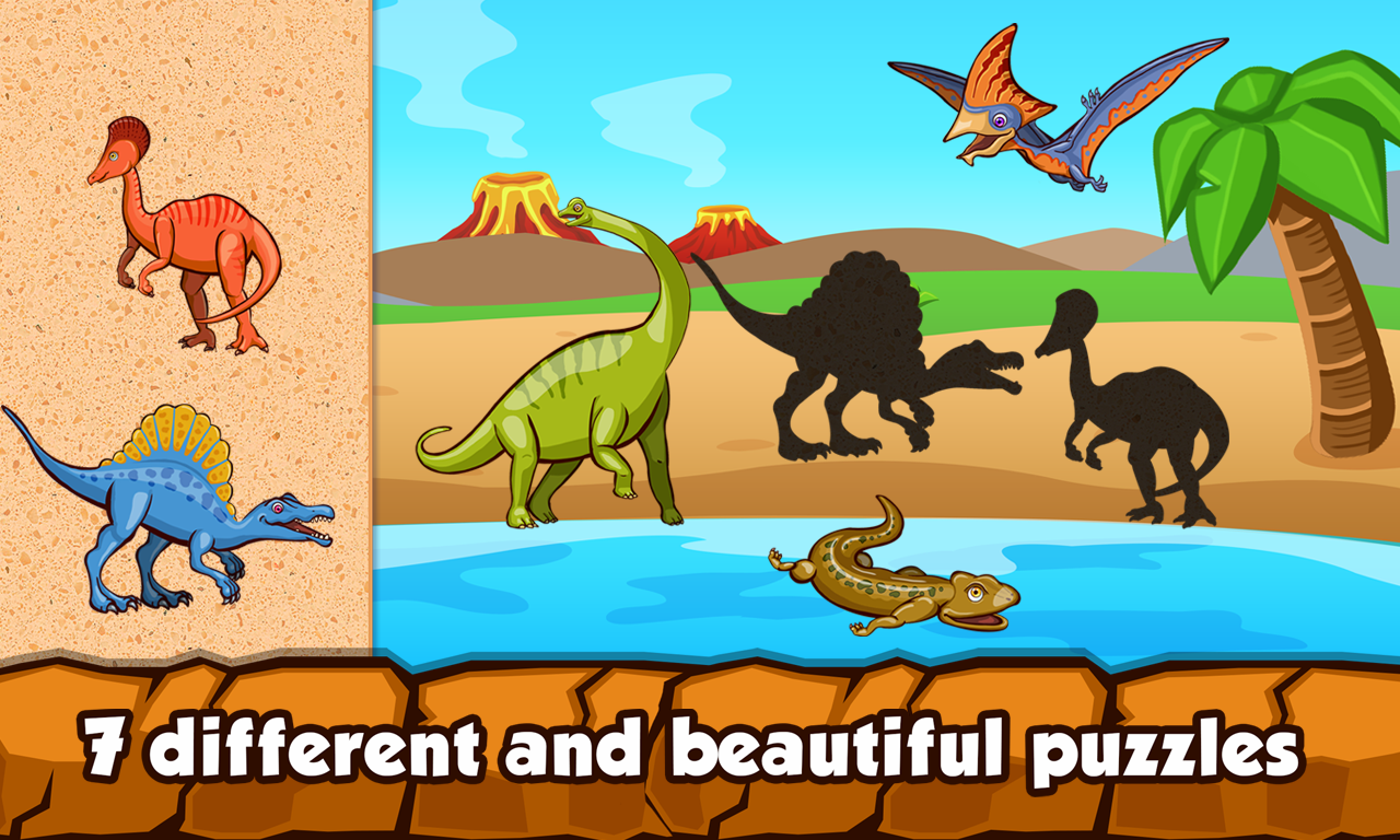 Dino Puzzle - Dinosaur for kids and toddlers截图4