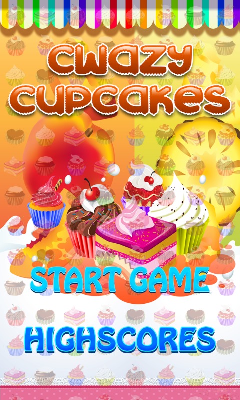 Cwazy Cupcakes - Match Game截图1