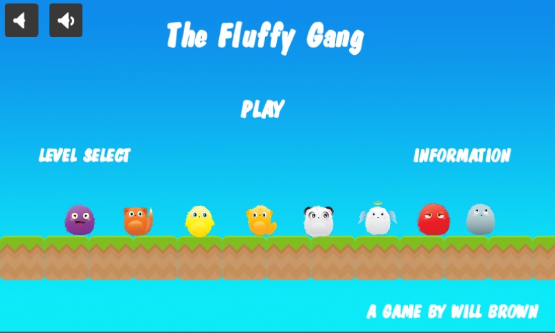 The Fluffy Gang Platform Game截图1