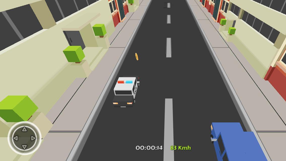 Crazy Cop Traffic Racer 3D截图3