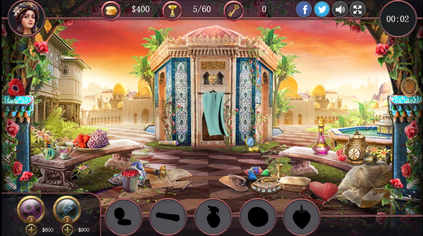 Hidden Empire - Aladdin's Lamp with Flowers截图4