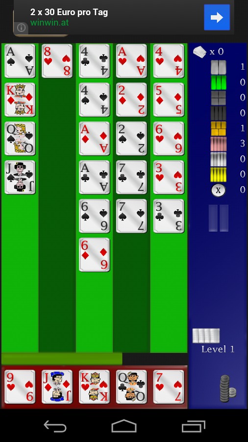 Pokr Lite - Poker Tetris截图3