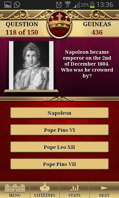 Quiz Modern History Lite截图4