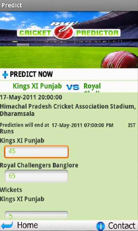 My Cricket Predictor截图4