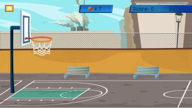 Dunk Basketball shot截图2