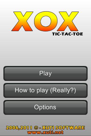 XOX - Tic Tac Toe截图1