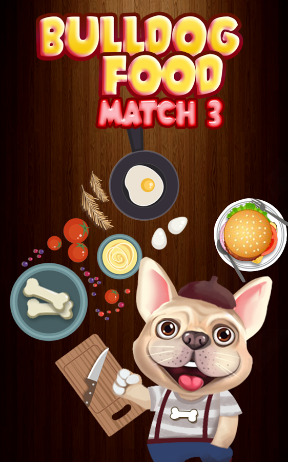 French Bulldog Food Match 3截图5