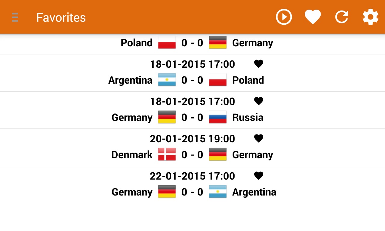 Qatar 2015 Handball Results截图5