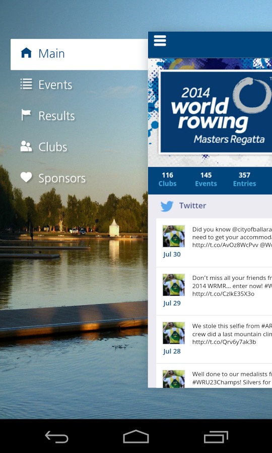 World Rowing Masters Regatta截图5