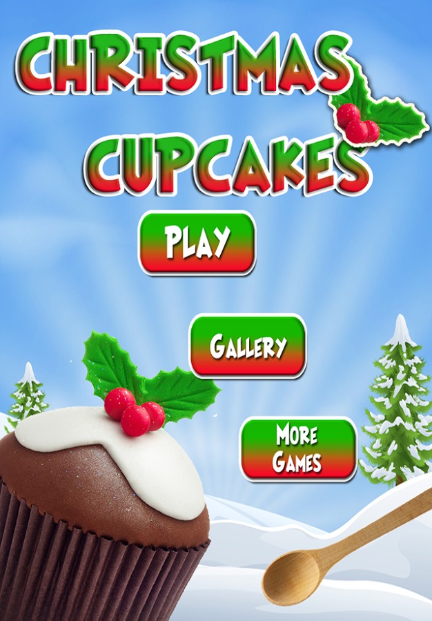 Christmas Cupcakes Maker FREE截图2