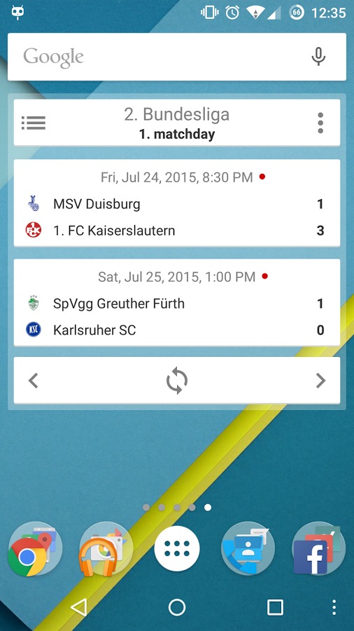 Bundesliga-Widget截图1