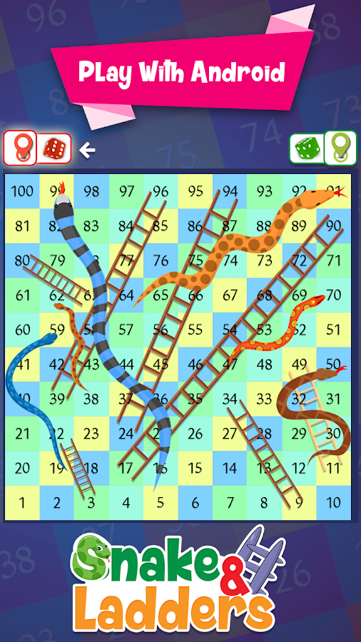 Snakes and ladders Game Saanp Sidi截图3