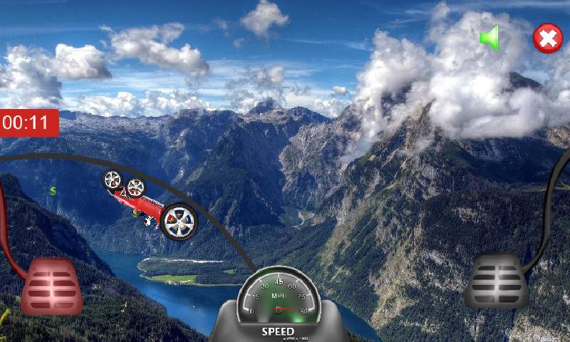 Stunt Car Climb Racing Hill截图3