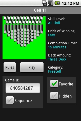 77 Freecell Solitaire Games截图5