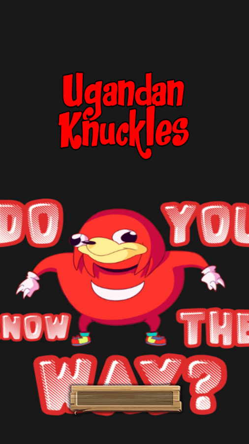 Ugandan Knuckles Meme Game 3D截图2