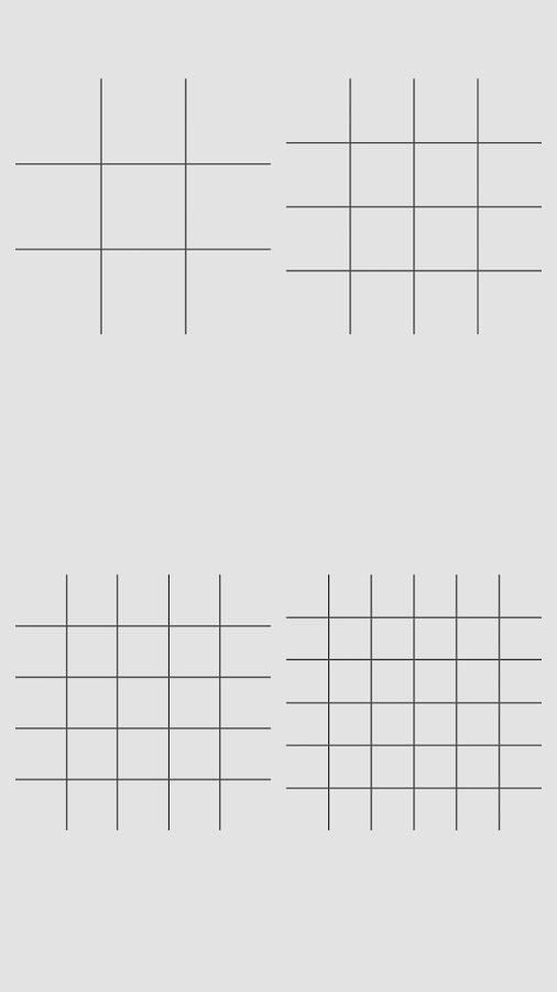 Tic Tac Toe - Multiple sizes!截图2