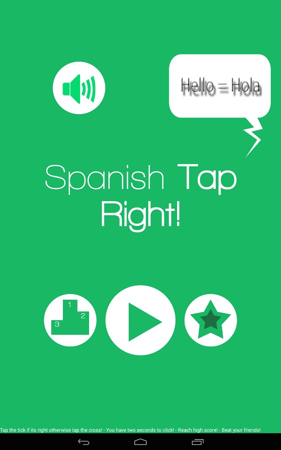 Spanish Tap Right (juego)截图4