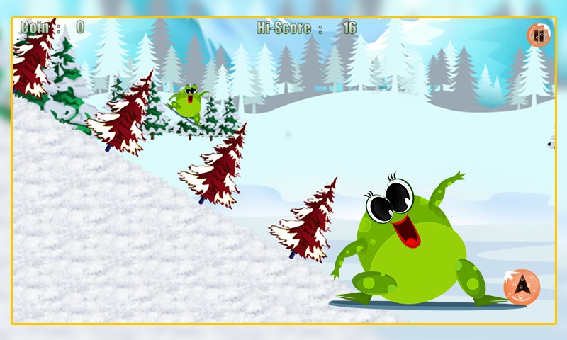 Frogs Can Ski : The Snow Day截图2