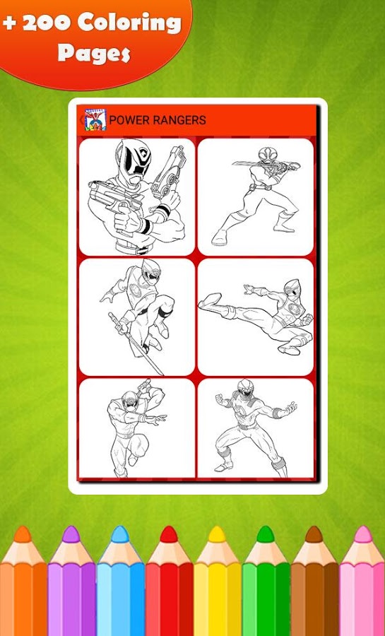 Super Heroes Coloring Book截图1