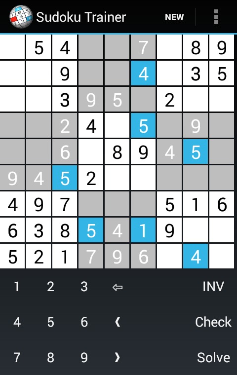Sudoku Trainer Solver截图1