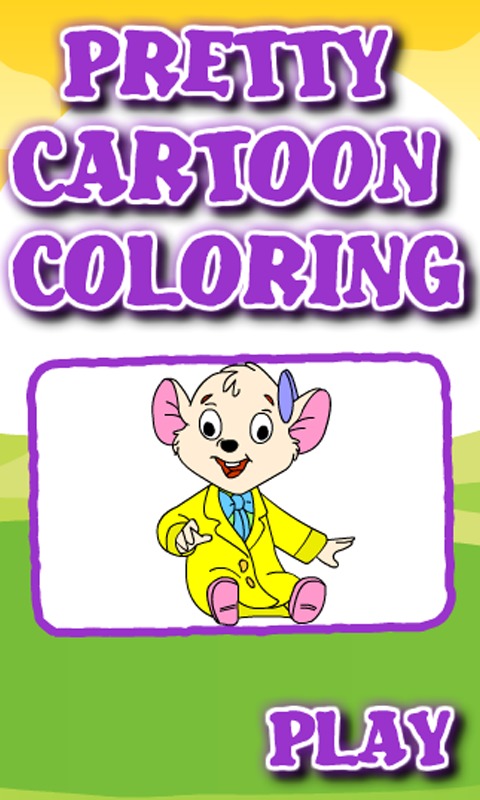 Coloring Pretty Cartoon截图1