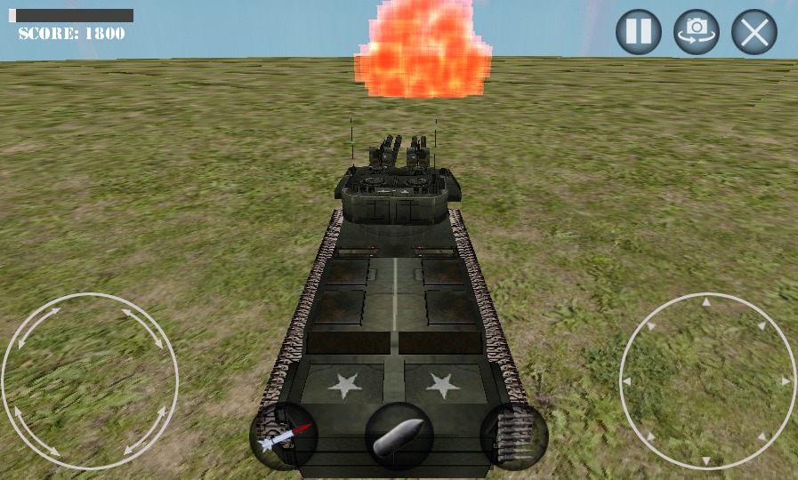 Battle of Tanks 3D War Game截图3
