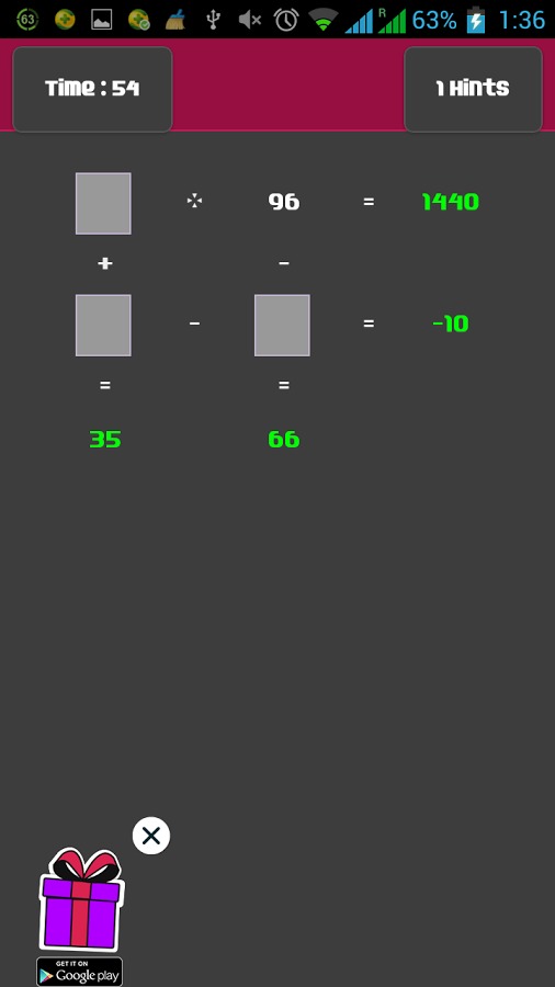 Multi Dimension Math Lite截图2