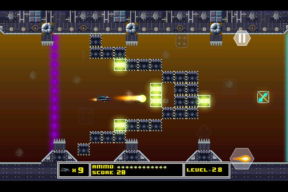 Laser Flee - Retro Spaceship截图2