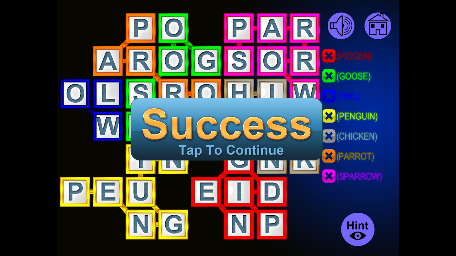 WORD search Swipe Words Puzzle截图2