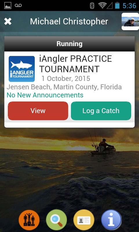 iAngler Tournament截图2