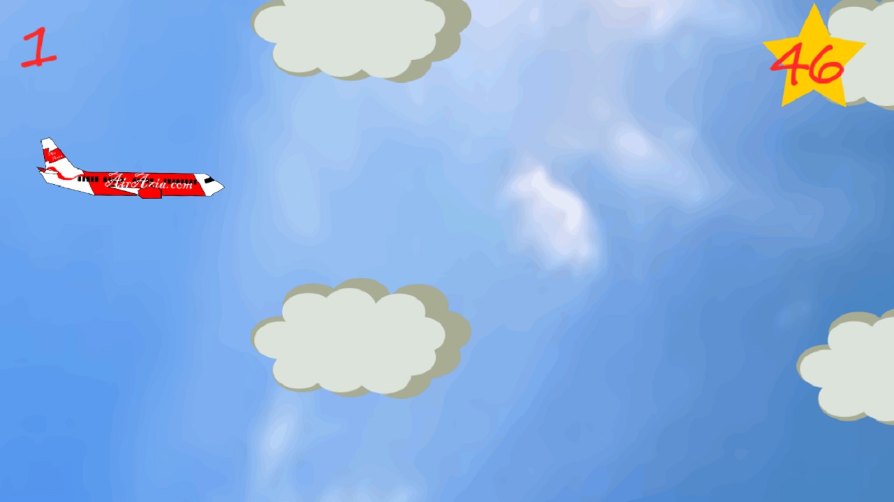 Flappy Airplane FREE截图5