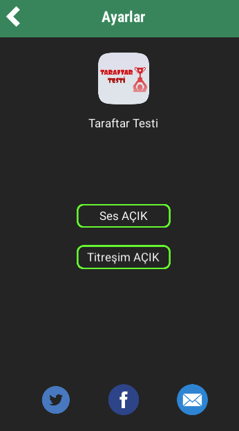 Gerçek Taraftar Testi截图5