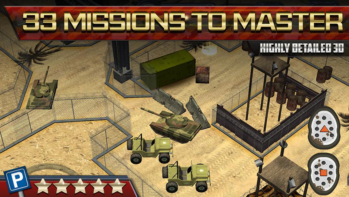 Army Tank 3D Real Parking Game截图3