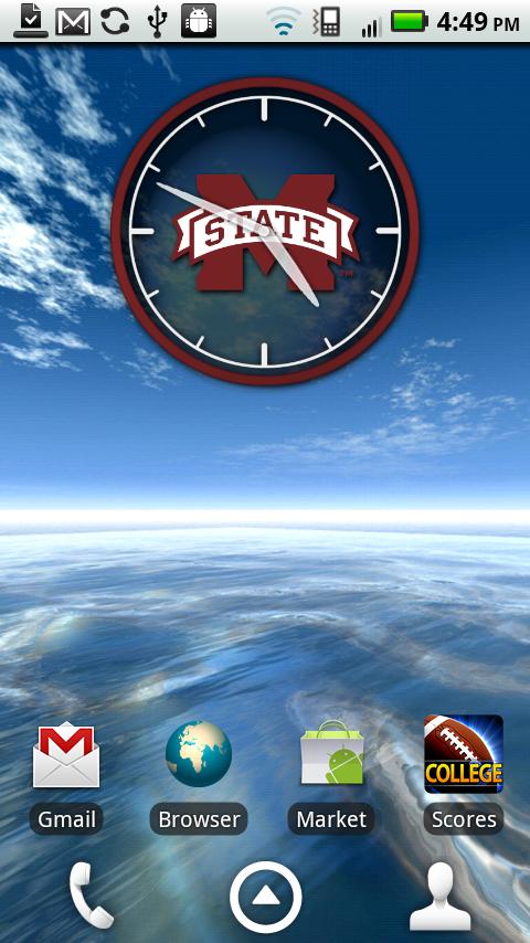 Mississippi State Live Clock截图2