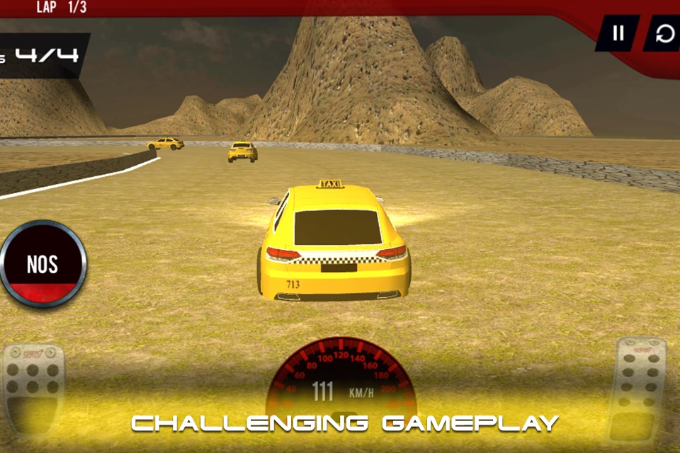 Speedy Cab Racer - Countryside截图1